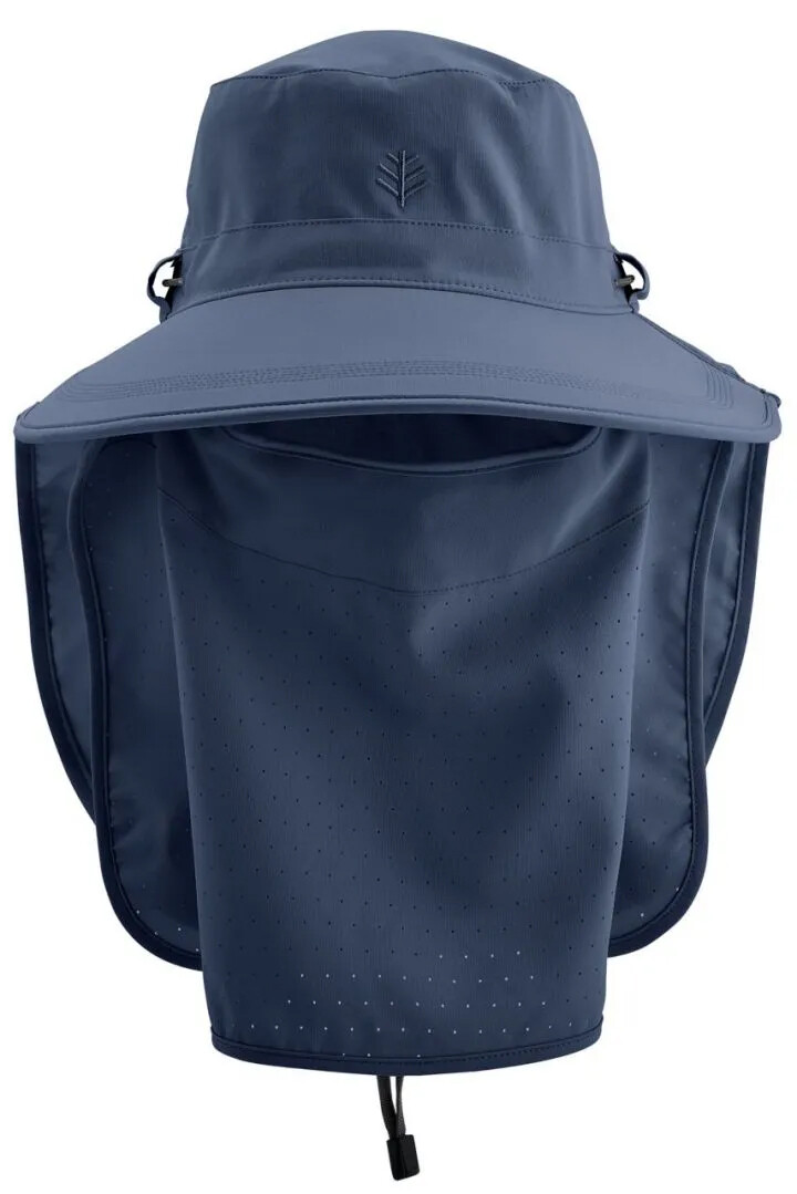 Coolibar - UV-Ultra-Sonnenhut für Erwachsene - Stevie - Navyblau